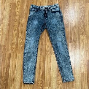 Mavi Jeans mid rise acid wash jeans
